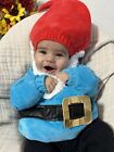 Baby Infant 0-6 Months Halloween Costume Hyde & Eek Garden Gnome Costume