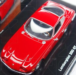 LAMBORGHINI 350 GT 1964 SANT'AGATA COLLECTION 1:43 MINICHAMPS PMA 436103200 RED