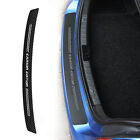 Black Carbon Fiber Rear Trunk Bumper Guard Decal Sticker Protector Accessories (For: Chrysler Pacifica)