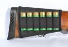 Shotgun Shell Buttstock Holder Cover Holds 6 Shells 12 Ga Hunting Cartridge New