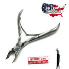 STAINLESS STEEL (HALF) JAW CUTICLE NAIL NIPPER TRIMMER CUTTER INSTRUMENT USA