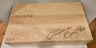 Opus One 2005 Wooden Wine Box Empty  with Lid  and inserts Crate  holds 6 bottle