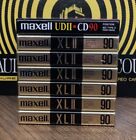 New ListingMaxell XL ll 90 Blank Cassette Type 2 High Bias 6 Tape Lot Sealed New UDII CD90