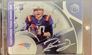 2022 Panini Elements Bailey Zappe RPS Rookie Steel Signatures /199 RC Auto #147