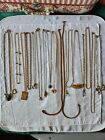 Jewelry Lot Mixed Necklaces Costume 19pc #139