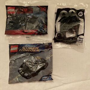 LEGO 30455 Batmobile & 30300 The Batman Tumbler PLUS Lot Of 3 Bags New Sealed. d