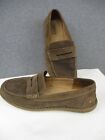 Born Mens Loafers Size 12 Naldo Leather Upper Slip On Casual Comfort Brown