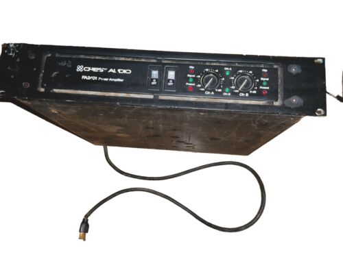 Crest Audio FA-2401 1200-Watt Power Amplifier Rackmount Amp FA2401 - Tested