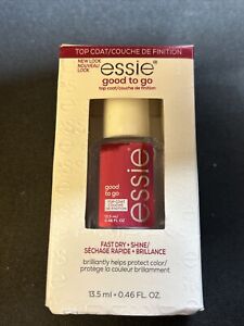 essie Nail Care, Good To Go Top Coat, fast dry and shine nail polish, 0.46 fl oz