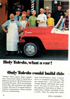 1967 Print Ad Kaiser Jeep Jeepster Holy Toledo What a car! Rugged Rascal Build