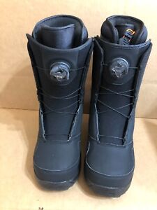 THIRTYTWO STW BOA '21 MENS SIZE 9 BLACK SNOWBOARD BOOTS