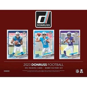 2023 Donruss Football Factory Set Hobby BOX Factory Sealed 23PAFDFS