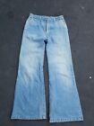 vintage bell bottoms jeans mens flare denim hippy retro H.I.S Size 31x31.5