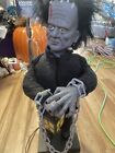 Rare Vintage 24” Telco Motion-ettes Halloween Figure Frankenstein Monster Tested