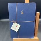 New ListingNWT Bieffe Handmade Journal Notebook Made in ITALY 2 Pk Navy Leather