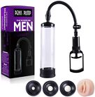 Vacuum Penis Pump for Male Penile Erection Enlargement Enhancment ED + 4 Sleeves