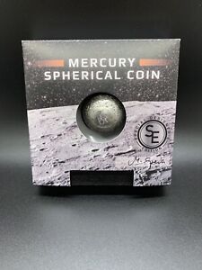 2022 Barbados Mercury Spherical 1 Oz Silver Mint Special Edition 103/300