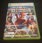 Marvel Ultimate Alliance Forza Motorsport 2 Xbox 360 CIB Complete Manual