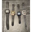 Vintage Casio Digital Watches Lot of 4