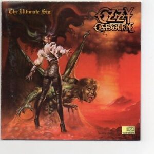Ozzy Osbourne - The Ultimate Sin 1986 Original Issue CBS CD / Black Sabbath