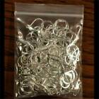 100PCS Earring Hooks 925 Sterling Silver for Jewelry Making Earrings Wires US