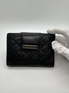 Black clutch wallet by Melrose Used
