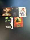 5 Broadway Stickers For Long Running Plays 1.75 X 2 Mamma Mia Cats Wicked Chorus