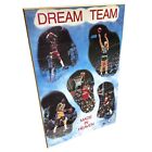 Dream Team Michael Jordan Larry Bird 1980s Starline Poster 22” X 34” Mounted