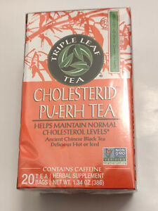 Triple Leaf Cholesterid Pu-Erh Tea 20 Bags --1 Box
