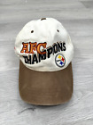 New ListingVintage Pittsburgh Steelers Hat Cap Snapback AFC Champions NFL AJD Football Mens