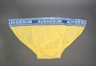 AussieBum Men's Light ICY Pop Bikini Brief Underwear Size S M L XL Yellow NWT!