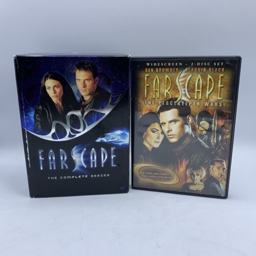 Farscape - Complete Series (DVD, 2009, 26-Disc Set) + Peacekeeper Wars DVD Set
