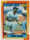 Frank Thomas 1990 Topps #414 Rookie Card RC, Chicago White Sox 1st Draft Pick