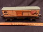 LIONEL 2679 BABY RUTH BOX CAR YELLOW LITHO TINPLATE O GAUGE SOLD AS IS