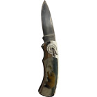 Bear and Salmon Collectible Pocket Knife RARE used