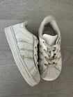 Adidas Toddler Girls White Sneakers Shoes Size 7