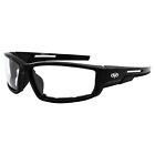 Global Vision Sly Motorcycle Sunglasses Clear to Smoke Photochromic Lenses