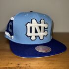 Mitchell & Ness University of North Carolina UNC Blue Jumbotron Snapback Cap Hat