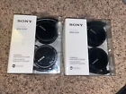 Lot 2 Sony MDR-ZX110 Stereo Monitor Over-Head Headphones Black MDRZX110/B