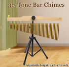 36 Note Bar Chimes Metal Bar Single-Row Percussion Instrument Wind Chime Musical