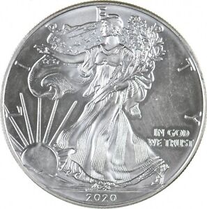 Better Date 2020 American Silver Eagle 1 Troy Oz .999 Fine Silver *781
