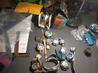 Vintage Timex Digital Watch Lot of 15X for Parts Or Restore Cool