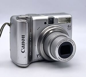 New ListingCanon PowerShot A570 IS 7.1 MP Digital Camera - Silver, Great Condition