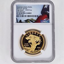 2023-W $100 American Liberty Series High Relief NGC PF70 with US Mint OGP