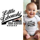 Baby Bodysuit - Little Lebowski Urban Achievers Short Sleeve Baby Clothes- White