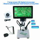 7in LCD 1080P Digital Microscope 1200X Video Magnification Camera & Remote
