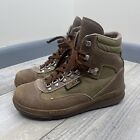L.L.Bean Gore-Tex Skywalk Brown Cowhide Leather Hiking Boots Italy Mens Size 8.5