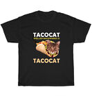 Funny Cute Tacocat Taco Cat Spelled Backward Is T-Shirt Kitten Cats Lover Unisex