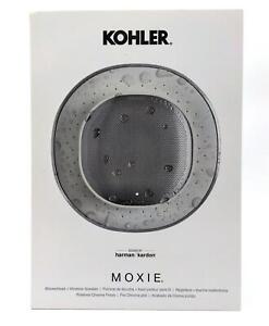 Kohler Moxie Bluetooth Showerhead Wireless Speaker Waterproof Polished Chrome