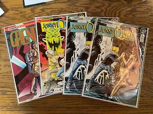 Jonny Quest #3 - 1985, #4 - 1986, Grendel #4 COMICO COMICS Lot !!!